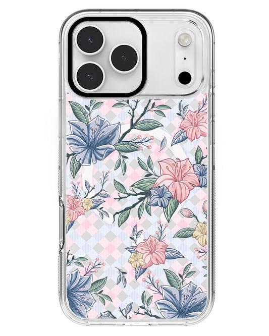 iPhone Rearguard MagSwap - Pink & Blue Floral