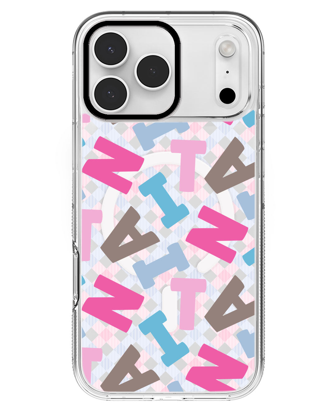 iPhone Rearguard MagSwap - Scattered Monogram 2.0