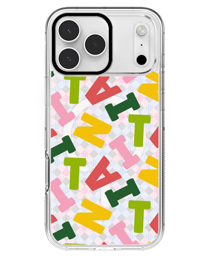 iPhone Rearguard MagSwap - Scattered Monogram 3.0