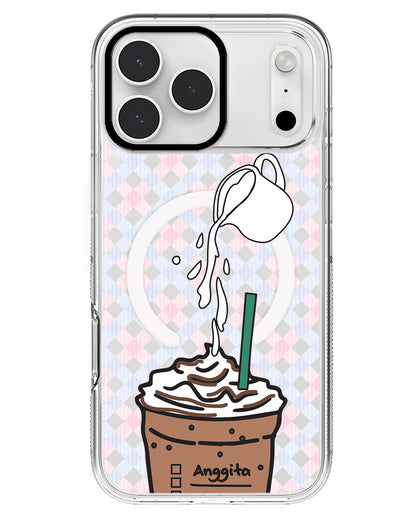 iPhone Rearguard MagSwap - Coffee Frappe