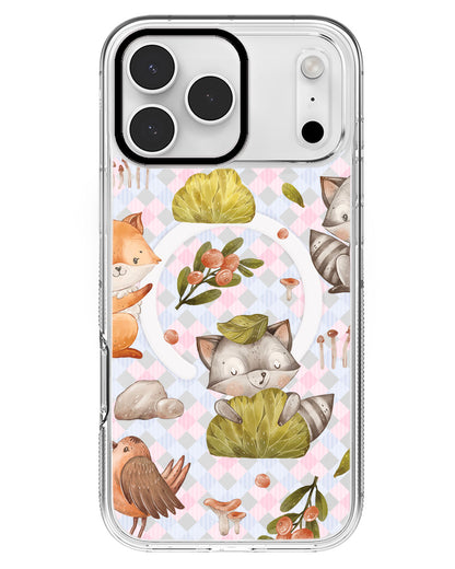 iPhone Rearguard MagSwap - Racoon and Friends