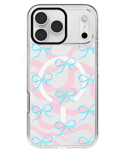 iPhone Rearguard MagSwap - Coquette Blue Bow