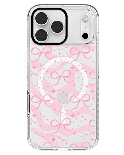 iPhone Rearguard MagSwap - Coquette Glittery Bow