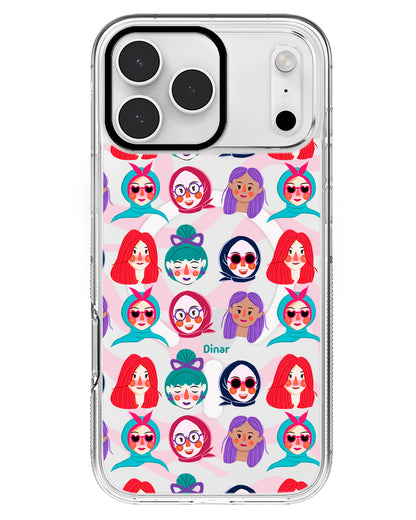iPhone Rearguard MagSwap - Cute Sweety Faces