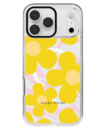 iPhone Rearguard MagSwap - Daisy Sunshine