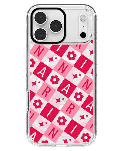 iPhone Rearguard MagSwap - CUSTOM MONOGRAM 3.0 Flower Grid 1.0
