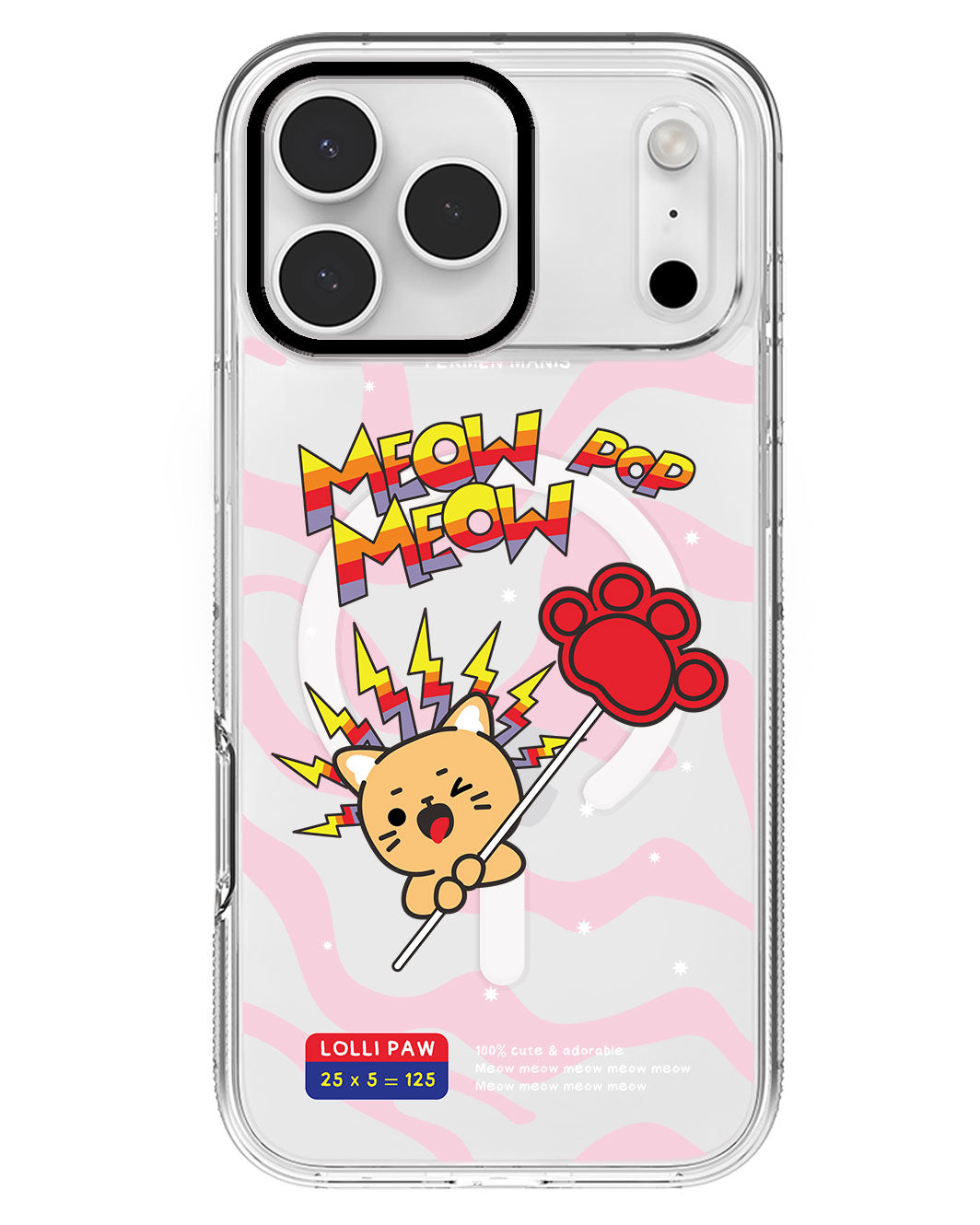 iPhone Rearguard MagSwap - Meow Pop 2.0