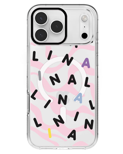 iPhone Rearguard MagSwap - CUSTOM MONOGRAM 2.0 Black