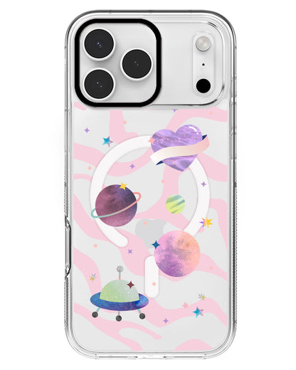 iPhone Rearguard MagSwap - Pink Planet