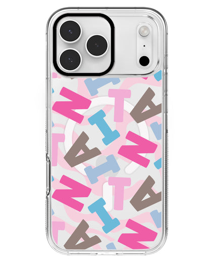 iPhone Rearguard MagSwap - Scattered Monogram 2.0