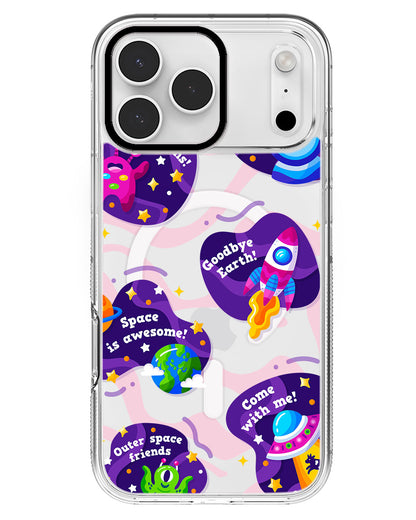 iPhone Rearguard MagSwap - Space Traveller
