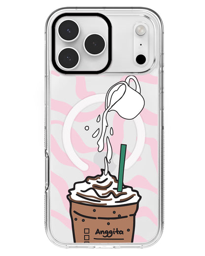 iPhone Rearguard MagSwap - Coffee Frappe