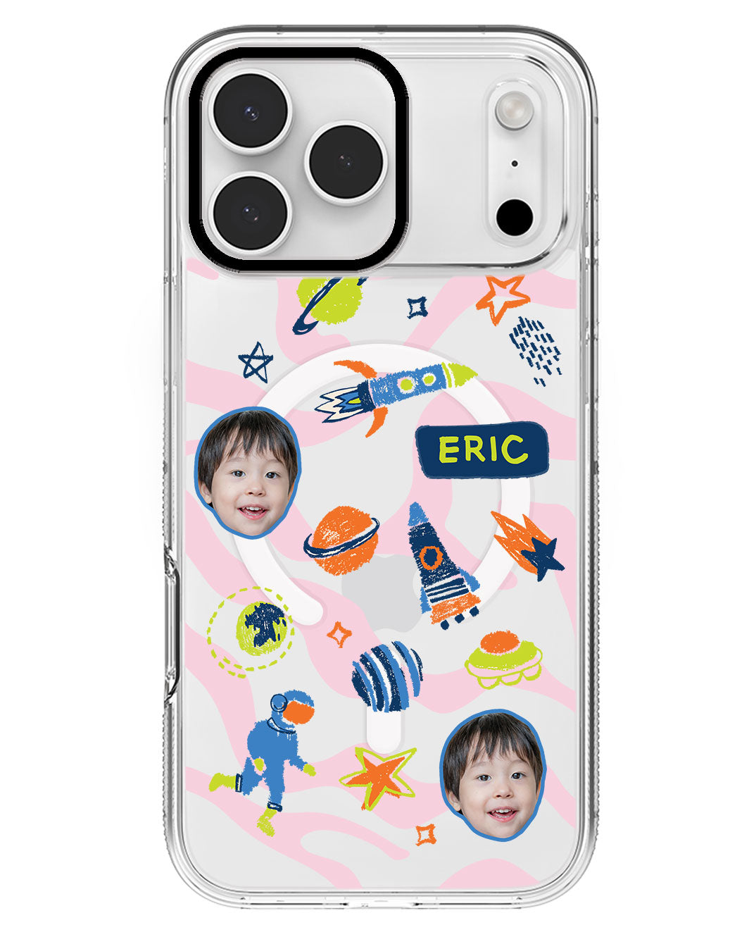 iPhone Rearguard MagSwap - Face Grid Galaxy