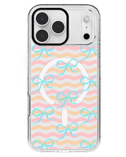 iPhone Rearguard MagSwap - Coquette Blue Bow