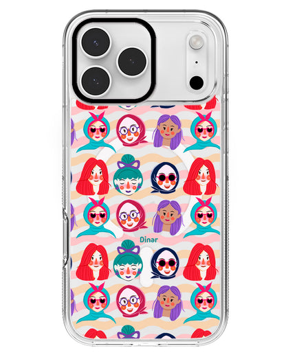 iPhone Rearguard MagSwap - Cute Sweety Faces