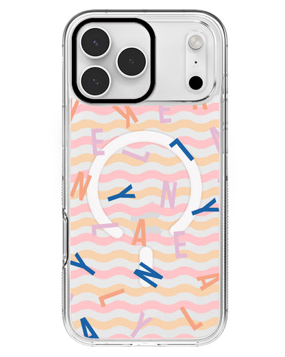 iPhone Rearguard MagSwap - CUSTOM MONOGRAM 1.0 Rainbow