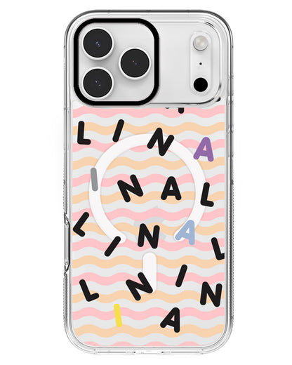 iPhone Rearguard MagSwap - CUSTOM MONOGRAM 2.0 Black