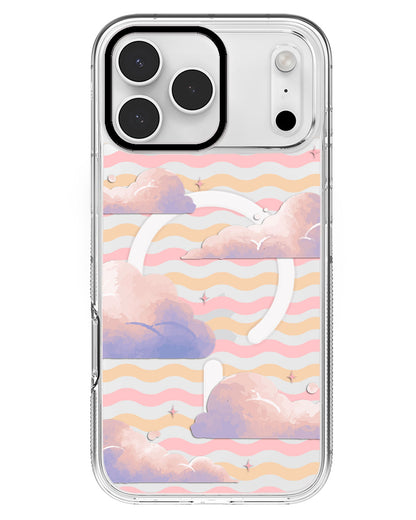 iPhone Rearguard MagSwap - Pastel Clouds