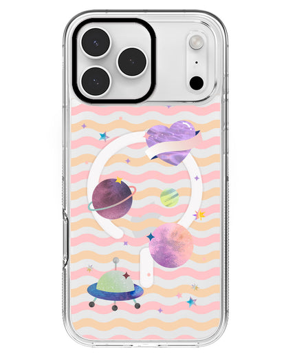 iPhone Rearguard MagSwap - Pink Planet