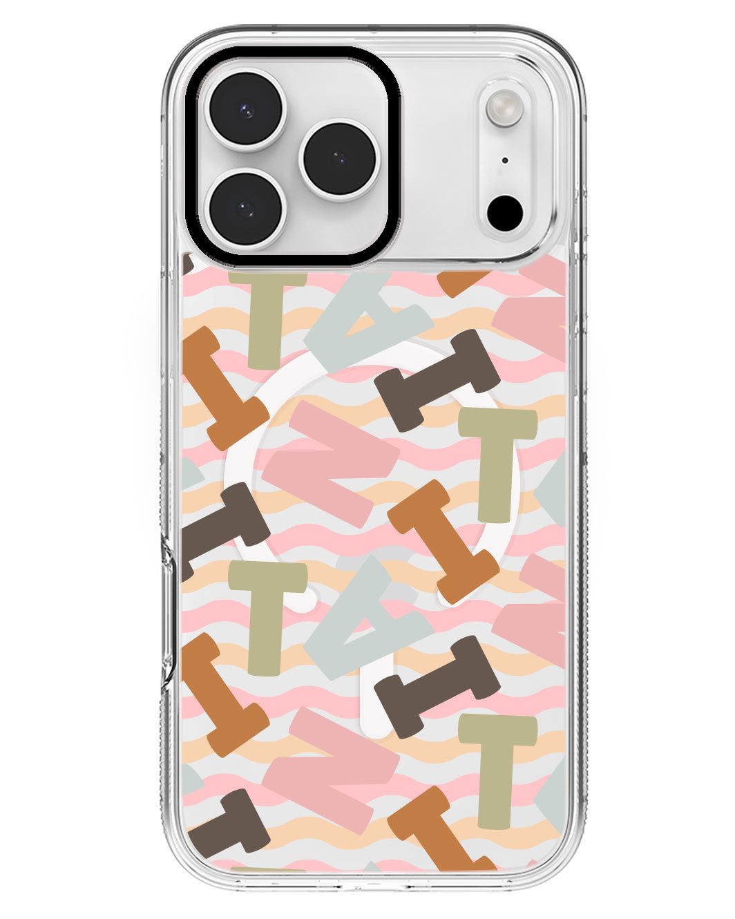 iPhone Rearguard MagSwap - Scattered Monogram 4.0