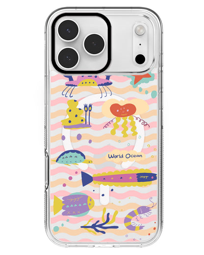 iPhone Rearguard MagSwap - Ocean World