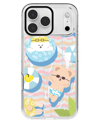 iPhone Rearguard MagSwap - Pool Party Blue