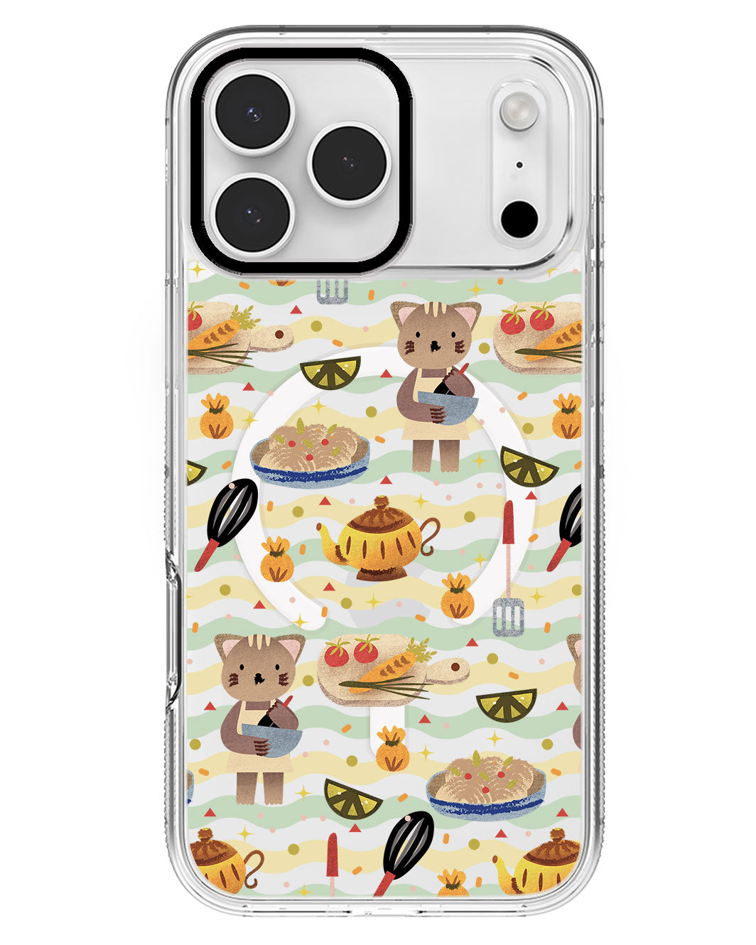 iPhone Rearguard MagSwap - Cooking Cat