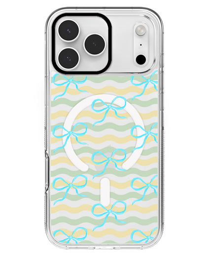 iPhone Rearguard MagSwap - Coquette Blue Bow
