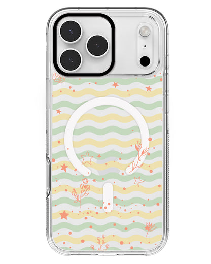 iPhone Rearguard MagSwap - Coral Constellation