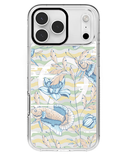 iPhone Rearguard MagSwap - Fish & Floral 4.0
