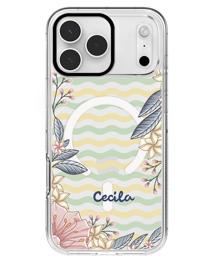 iPhone Rearguard MagSwap - Pink Florals