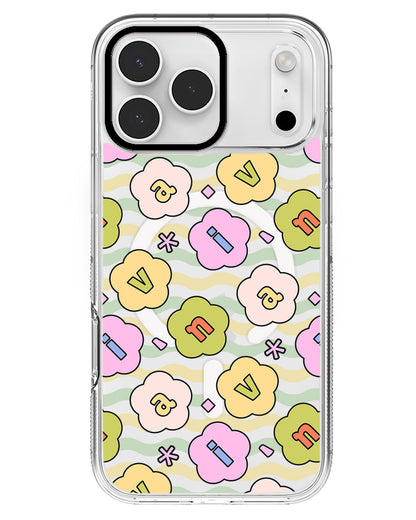 iPhone Rearguard MagSwap - CUSTOM MONOGRAM 3.0 Flower Petals 1.0