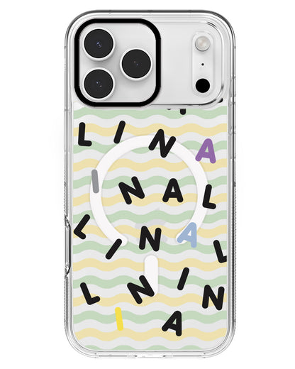 iPhone Rearguard MagSwap - CUSTOM MONOGRAM 2.0 Black