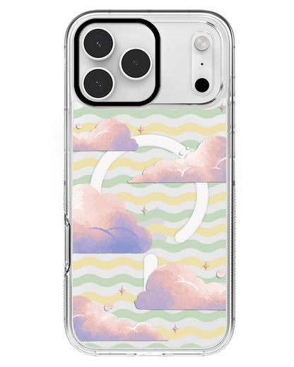 iPhone Rearguard MagSwap - Pastel Clouds