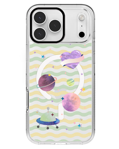 iPhone Rearguard MagSwap - Pink Planet