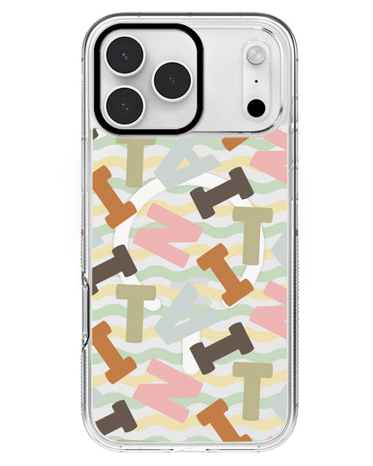 iPhone Rearguard MagSwap - Scattered Monogram 4.0