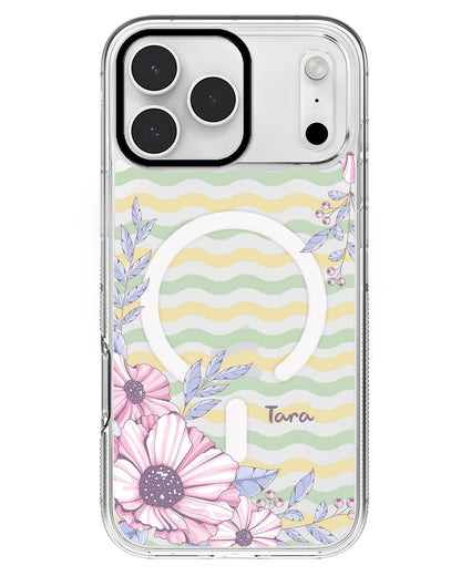 iPhone Rearguard MagSwap - Pink Blossom