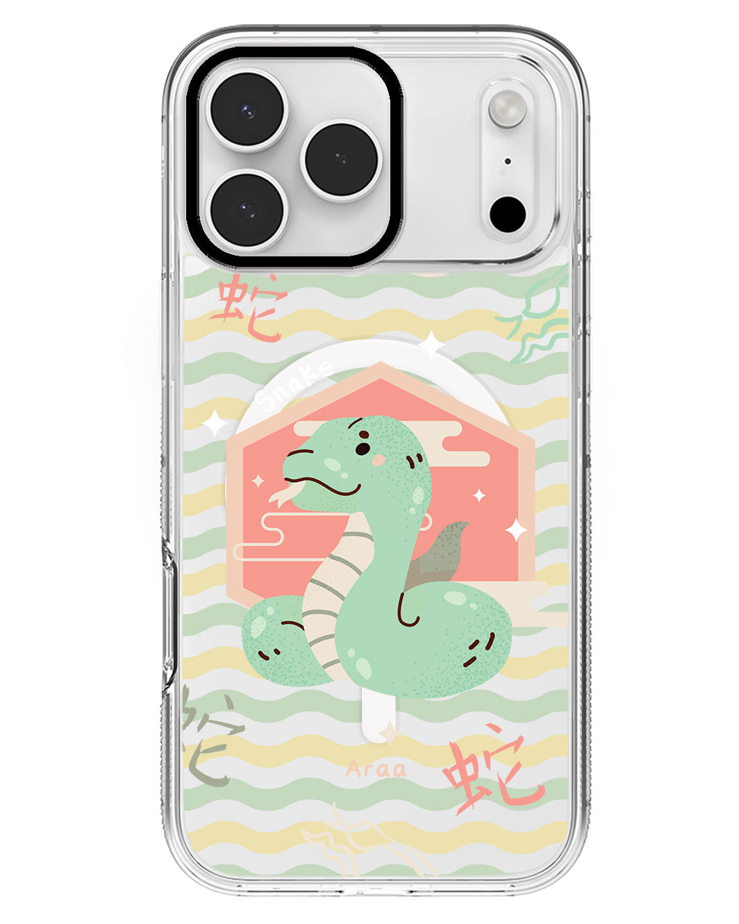 iPhone Rearguard MagSwap - Snake (Chinese Zodiac / Shio)