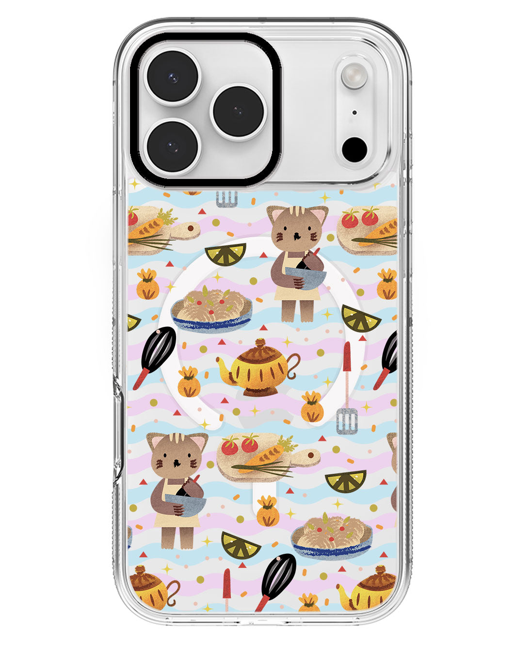 iPhone Rearguard MagSwap - Cooking Cat