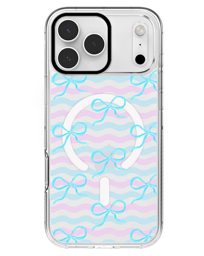 iPhone Rearguard MagSwap - Coquette Blue Bow