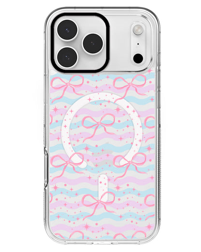 iPhone Rearguard MagSwap - Coquette Glittery Bow