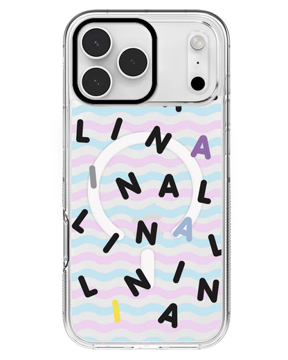 iPhone Rearguard MagSwap - CUSTOM MONOGRAM 2.0 Black
