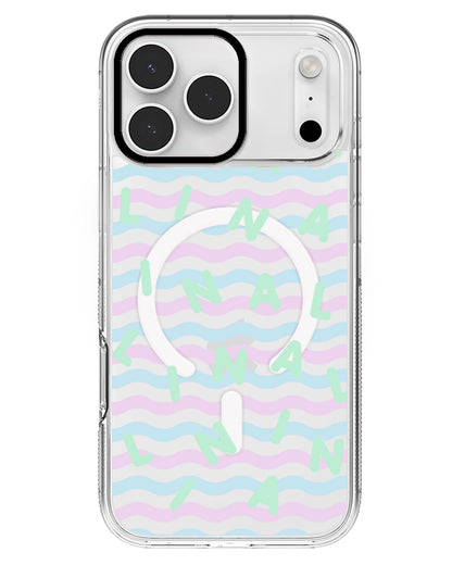 iPhone Rearguard MagSwap - CUSTOM MONOGRAM 2.0 Tosca