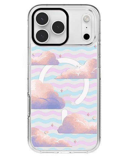 iPhone Rearguard MagSwap - Pastel Clouds