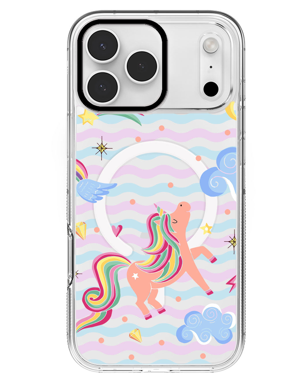 iPhone Rearguard MagSwap - Pegasus in Fairytale