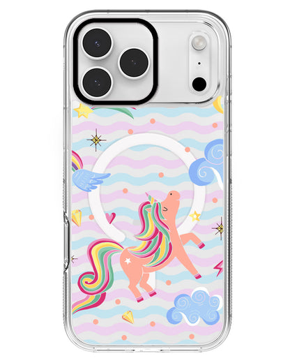 iPhone Rearguard MagSwap - Pegasus in Fairytale