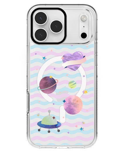 iPhone Rearguard MagSwap - Pink Planet