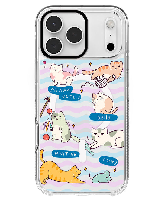 iPhone Rearguard MagSwap - Playful Cat 2.0