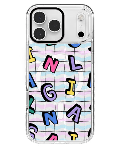iPhone Rearguard MagSwap - Playful Monogram 2.0