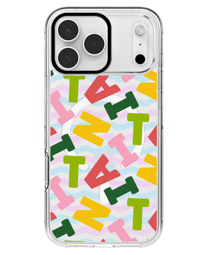 iPhone Rearguard MagSwap - Scattered Monogram 3.0